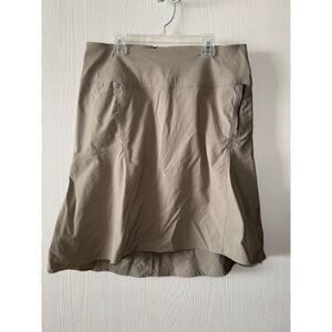 Royal Robbins Discovery Skirt Flounce Lightweight Stretch Size 8